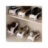 Adjustable Shoe Organizer - Pack of 6