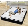 Matelas viscoélastique 3D avec système de massage - 8 moteurs