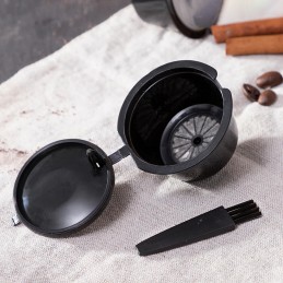 Vous pouvez désormais préparer de délicieux cafés rapidement et facilement à l'aide de ce lot de capsules réutilisables, compatibles avec les machines Dolce Gusto.