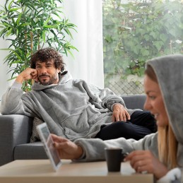 La soluzione ideale per mantenerti caldo e comodo in casa durante le fredde giornate invernali.