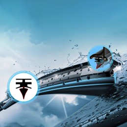 Wiper blades 355 mm - 14 Inches are, together with other safety devices, a decisive element for the safety of your vehicle