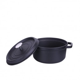 A gourmet cast iron pan that will ensure better quality and elegance when cooking and presenting your food