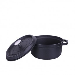 Una padella in ghisa da gourmet che garantisce una migliore qualità ed eleganza nella cottura e nella presentazione dei cibi.