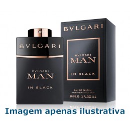 Generic Man In Black - Bvlgari Man