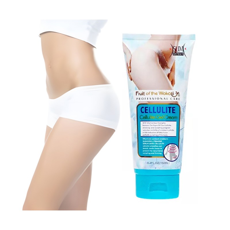 Crema de uso profesional que permite una penetración óptima en la piel para obtener resultados espectaculares en los tratamientos contra la celulitis