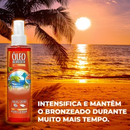 L'olio di semi di annatto è un noto abbronzante naturale che intensifica e mantiene l'abbronzatura molto più a lungo.