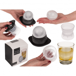 Surprise your guests with this XL size ice ball and keep your drinks cold for longer and with sophistication.