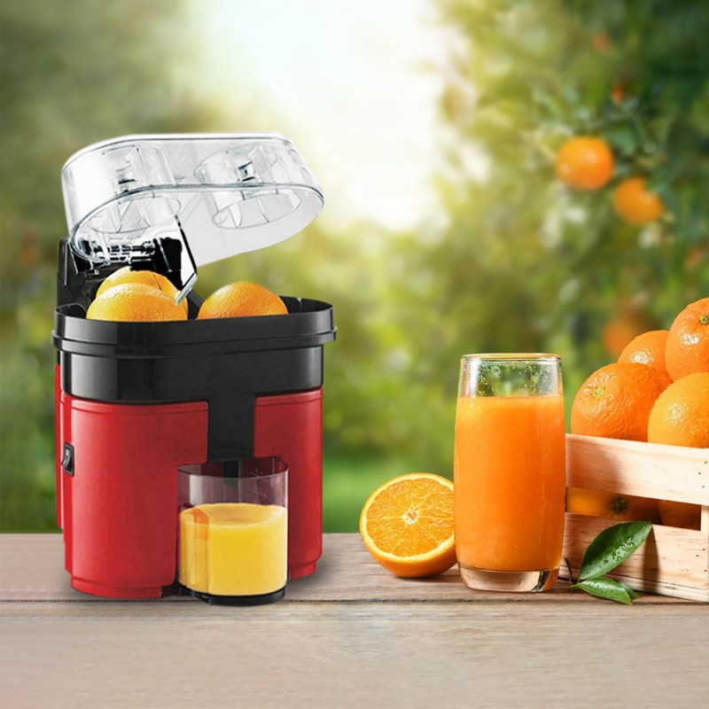 Super practical, this juicer is double and very powerful. Can squeeze up to 6 oranges in just 60 seconds, Prepare delicious juices for the whole family
