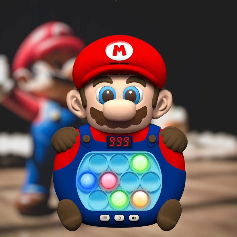 Um jogo eletrónico viciante de pressionar bolhas, que combina diversão, destreza e rapidez.