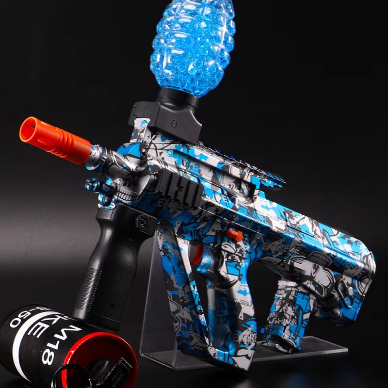 Challenge your friends and have fun with this Electric Gel Ball Gun, an incredible modern toy, ideal for outdoor fun