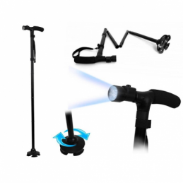 The Magic Cane is foldable with perfect grip. It is ideal for any age, adapts to any height