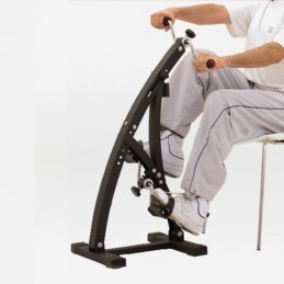 Il Dual Bike Pedalator è un dispositivo di allenamento molto utile e pratico in quanto può esercitare i muscoli delle gambe e delle braccia al tuo ritmo.