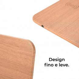 This innovative accessory combines the utility of a mouse pad with the modern convenience of a fast wireless charger.