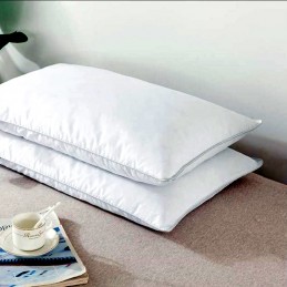 Discover the secret to a deep, restorative sleep, thanks to these Deluxe feather pillows.