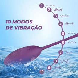 Ovo Vibratório com Comando Descubra novas formas de prazer com este ovo vibratório com controlo remoto.