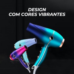Concebido para profissionais e entusiastas, oferece uma secagem rápida e um acabamento profissional, graças ao seu motor de 2000W