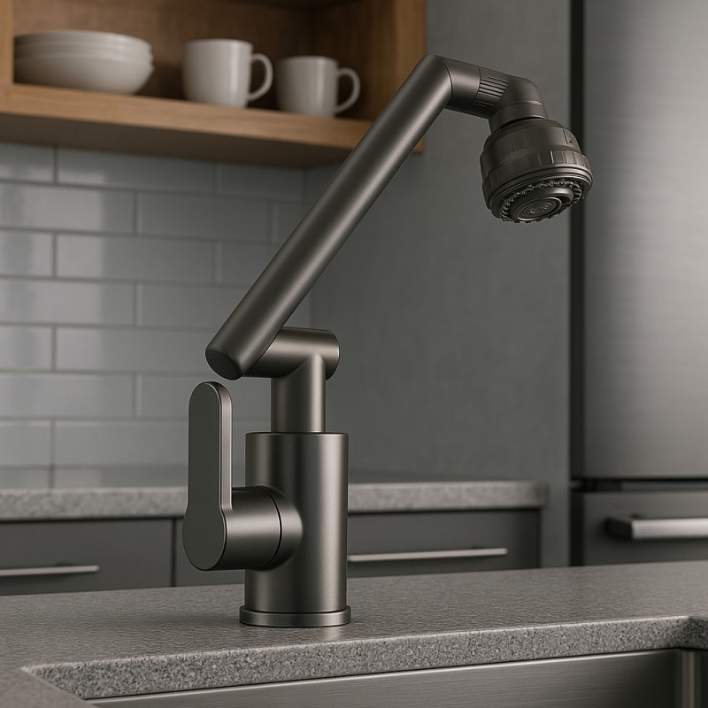 Universal and Multifunctional 1080 Swivel Tap This fantastic universal swivel tap allows 1080º degree rotation, providing convenience and usability.