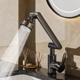 This fantastic universal swivel tap allows 1080º degree rotation, providing convenience and usability.