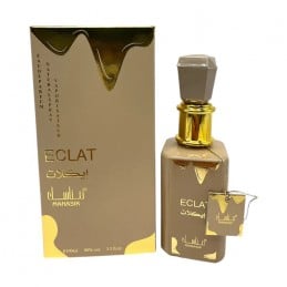 Perfume Árabe Unissexo Eclat Descubra o mistério e a grandeza do Oriente com esta fragrância luxuosa, que evoca as ricas tradições olfativas árabes