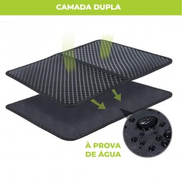 Une solution efficace et pratique pour garder propre la zone autour de la litière de votre chat.