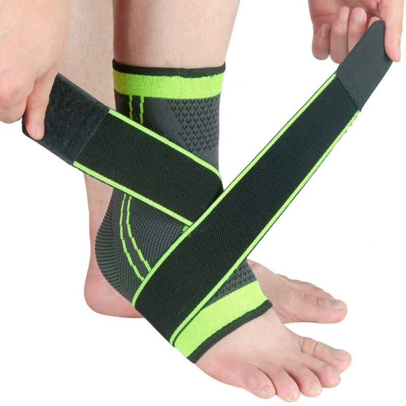 Tobillera de compresión antideslizante La solución ideal para proteger y sujetar tus tobillos durante actividades físicas, lesiones o períodos de recuperación.