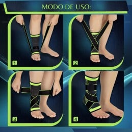 La solución ideal para proteger y sujetar tus tobillos durante actividades físicas, lesiones o períodos de recuperación.
