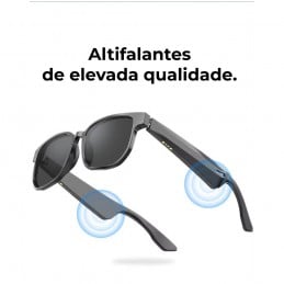 Estas gafas de sol inteligentes están diseñadas con características de vanguardia para brindar comodidad, conectividad y protección en un paquete elegante.