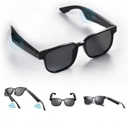 Estas gafas de sol inteligentes están diseñadas con características de vanguardia para brindar comodidad, conectividad y protección en un paquete elegante.