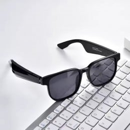 Estas gafas de sol inteligentes están diseñadas con características de vanguardia para brindar comodidad, conectividad y protección en un paquete elegante.