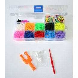 Esta caja organizadora de plástico es la manera perfecta de separar cada color.