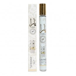 Un perfume árabe de 35 ml de la fragancia Lattafa Yara Moi, en una composición exótica y femenina que resalta la sofisticación y elegancia de la mujer moderna.