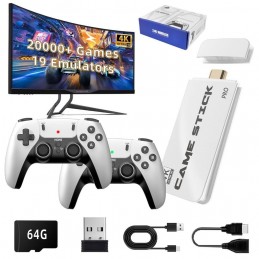 Here is the Retro Games Gamebox to connect to your TV, which includes the most popular games from the 80s, 90s and 2000s