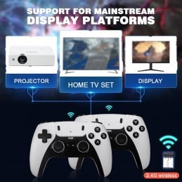 Eis a Gamebox de Jogos Retro para ligar à TV, que inclui os mais populares das décadas de 80, 90 e 2000