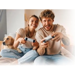 Aquí está la Gamebox de Retro Games para conectar a tu TV, que incluye los juegos más populares de los años 80, 90 y 2000.