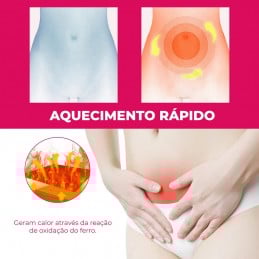 With herbal ingredients, these patches work as a heating therapy to relieve menstrual pain.