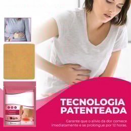 Diese Pflaster mit pflanzlichen Inhaltsstoffen wirken wie eine Wärmetherapie zur Linderung von Menstruationsschmerzen.