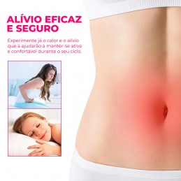 Con ingredientes a base de hierbas, estos parches funcionan como una terapia de calor para aliviar el dolor menstrual.