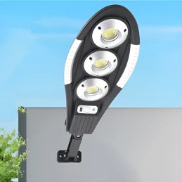 Cette fantastique lampe solaire LED de 150 W est une solution d'éclairage efficace pour l'extérieur de votre maison.