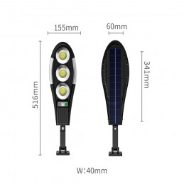Questa fantastica lampada solare a LED da 150 W è una soluzione di illuminazione efficiente per l'esterno della tua casa.