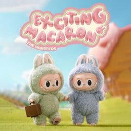 Labubu es parte del universo imaginativo de Los Monstruos, esta edición está inspirada en la vibrante paleta de colores y el lado apetitoso de los dulces franceses.