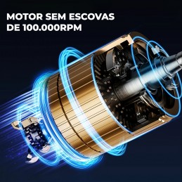 Questo ventilatore è progettato per garantire una circolazione dell'aria ad alta velocità, garantendo una brezza forte e costante anche in spazi ridotti.