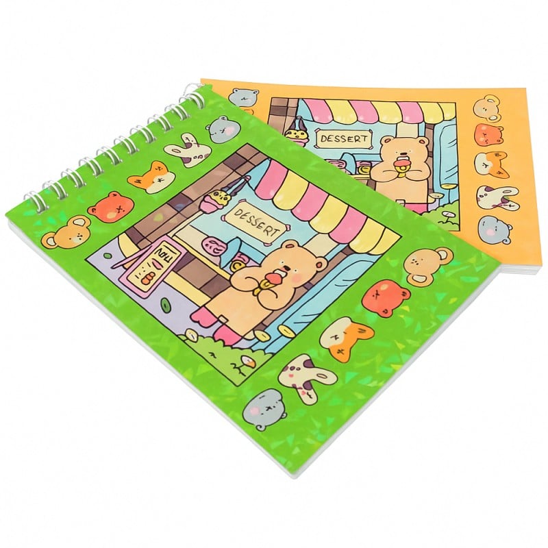 Da rienda suelta a la imaginación de tus hijos con estos fantásticos libros para colorear, donde cada página cobra vida en un universo de color y fantasía.