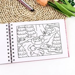 Libérez l'imagination de vos enfants avec ces fantastiques livres de coloriage, où chaque page prend vie dans un univers de couleurs et de fantaisie !