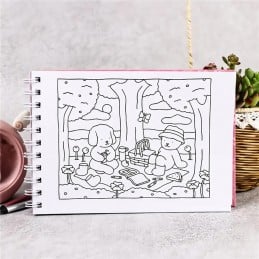 Libérez l'imagination de vos enfants avec ces fantastiques livres de coloriage, où chaque page prend vie dans un univers de couleurs et de fantaisie !