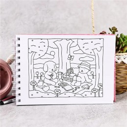Solte a imaginação das crianças com estes fantásticos livros de colorir, onde cada página ganha vida num universo de cor e fantasia!
