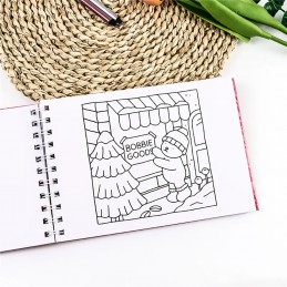 Libro para colorear - Bobbie Goods ¡Da rienda suelta a la imaginación de tus hijos con estos fantásticos libros para colorear, donde cada página cobra vida en un universo de color y fantasía!