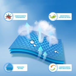 An original and innovative towel that will help you cool down after sports and exercise