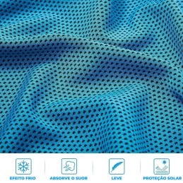 An original and innovative towel that will help you cool down after sports and exercise