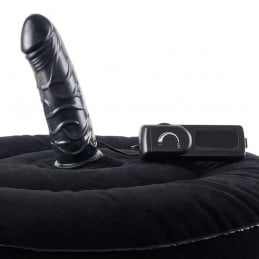Aggiungi una nuova dimensione al gioco da soli o migliora l'esplorazione in coppia, grazie a questo fantastico sedile gonfiabile con vibratore e telecomando.