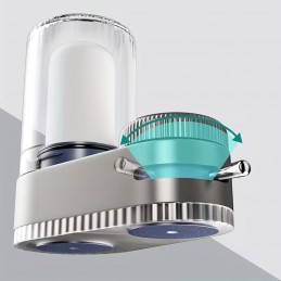 Leitungswasserreiniger mit Aktivkohle – 2 in 1 Es ist perfekt für Ihre Küche geeignet, hilft bei der Wasserreinigung, hält es frei von allen Bakterien und schützt Sie und Ihre Familie.